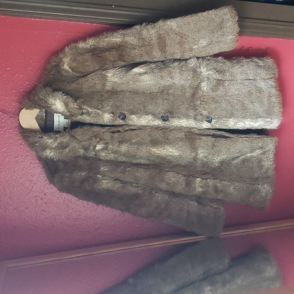 Club Monaco Faux Fur Extra Small Coat